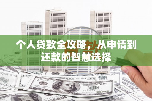 玉山个人贷款全攻略，从申请到还款的智慧选择