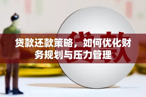 云和贷款还款策略，如何优化财务规划与压力管理
