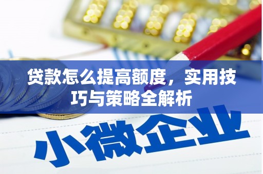 晋州贷款怎么提高额度，实用技巧与策略全解析