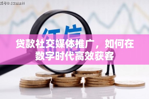 那曲贷款社交媒体推广，如何在数字时代高效获客