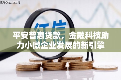 孝感平安普惠贷款，金融科技助力小微企业发展的新引擎