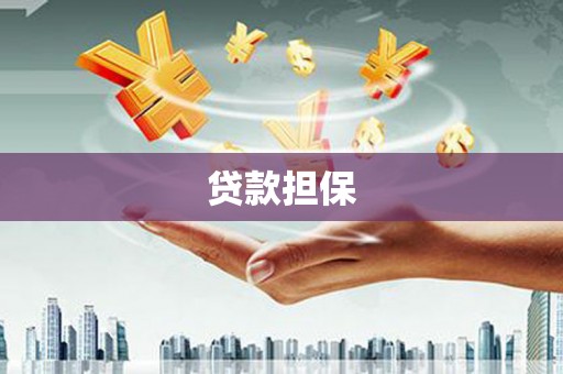 且末贷款担保