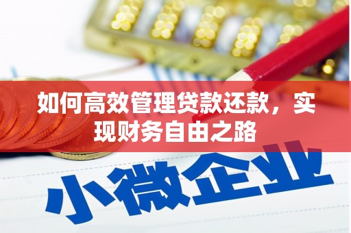 剑河如何高效管理贷款还款，实现财务自由之路