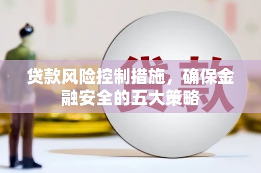 新泰贷款风险控制措施，确保金融安全的五大策略