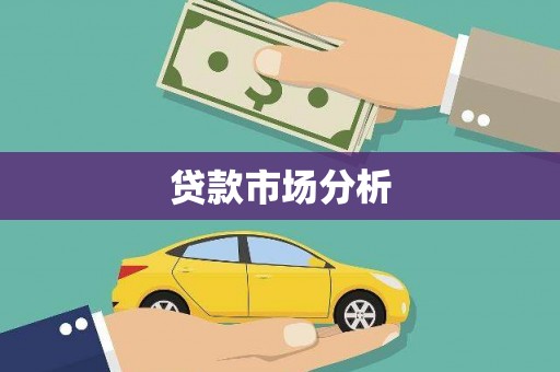 通山贷款市场分析