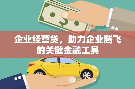扎兰屯企业经营贷，助力企业腾飞的关键金融工具