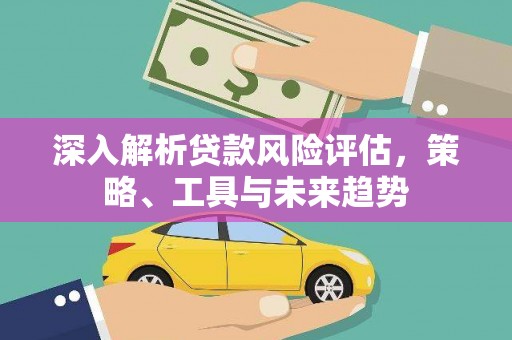 博望深入解析贷款风险评估，策略、工具与未来趋势