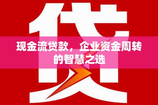 名山现金流贷款，企业资金周转的智慧之选