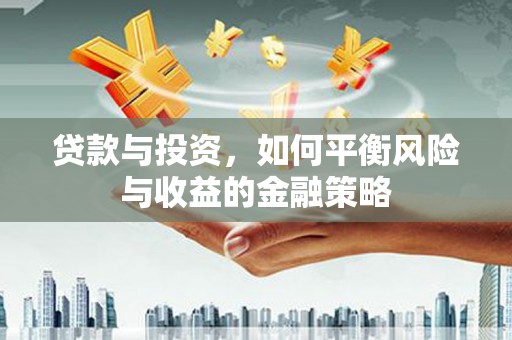 中卫贷款与投资，如何平衡风险与收益的金融策略