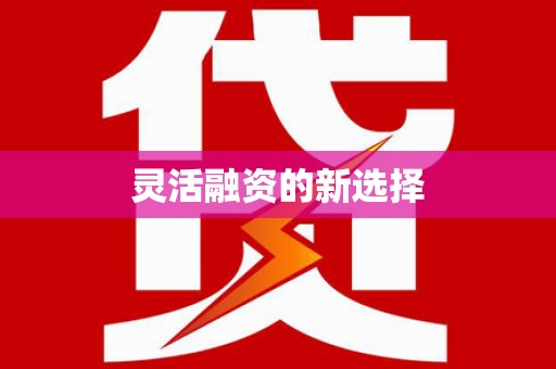修文灵活融资的新选择