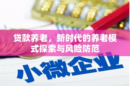 凤山贷款养老，新时代的养老模式探索与风险防范